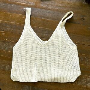 knit crop top